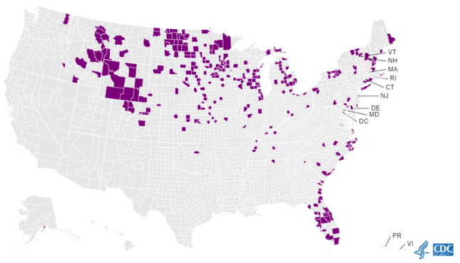 Avian Flu Map 5-25-22